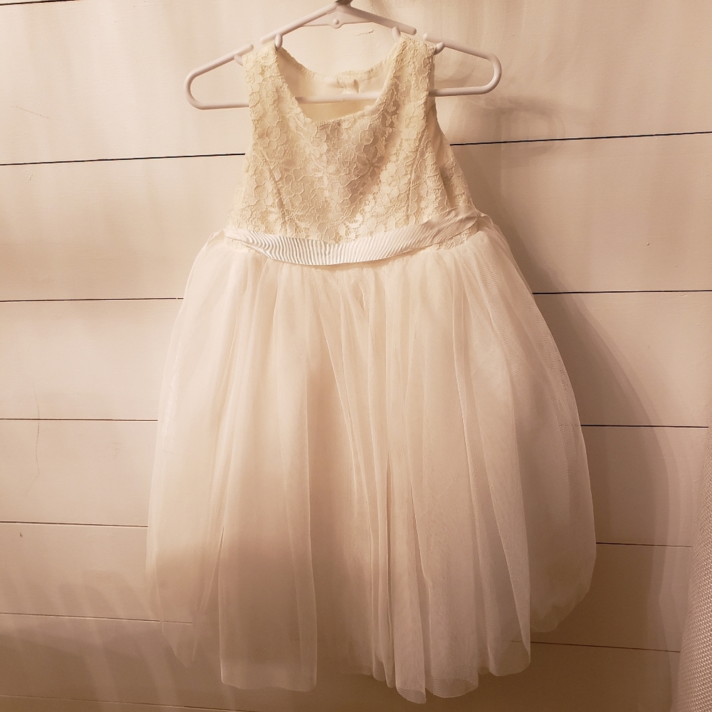 David's bridal flower girl dress